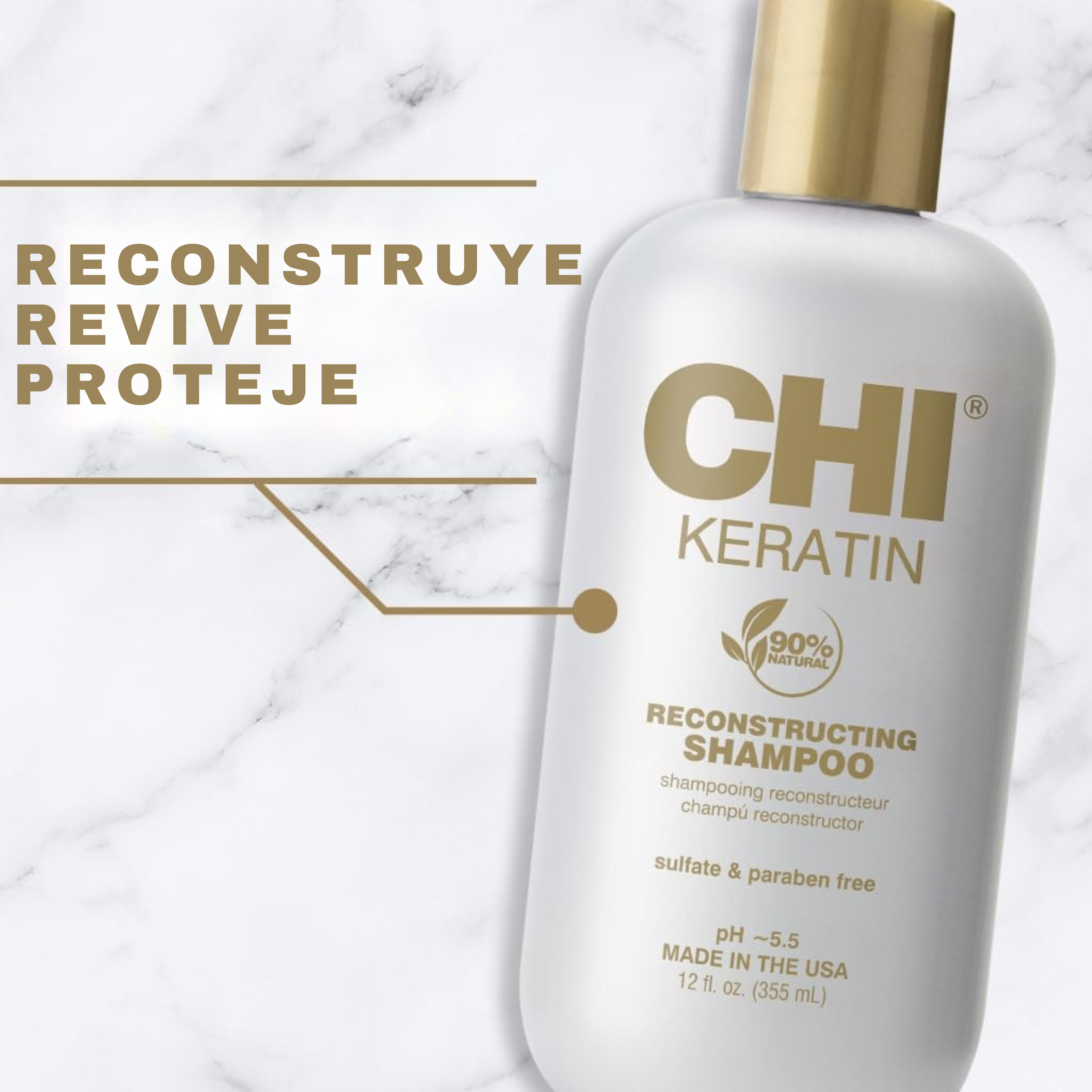 CHI Champú Reconstructor de Queratina