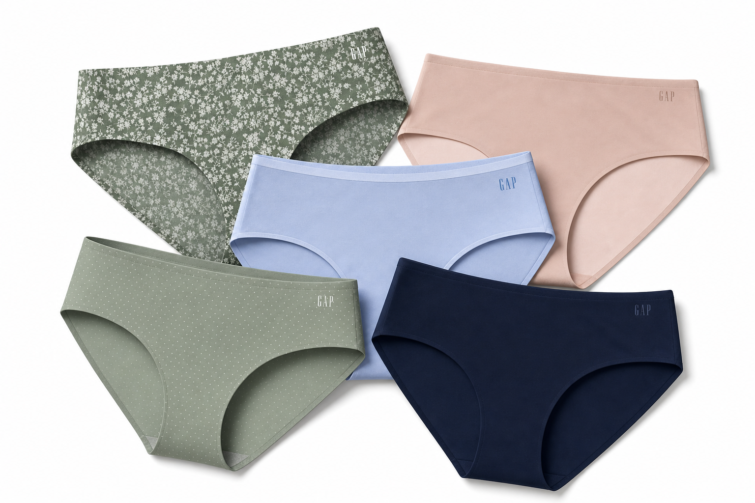 Pantie Bikini GapBody – Algodón Orgánico Premium (Talla XL)