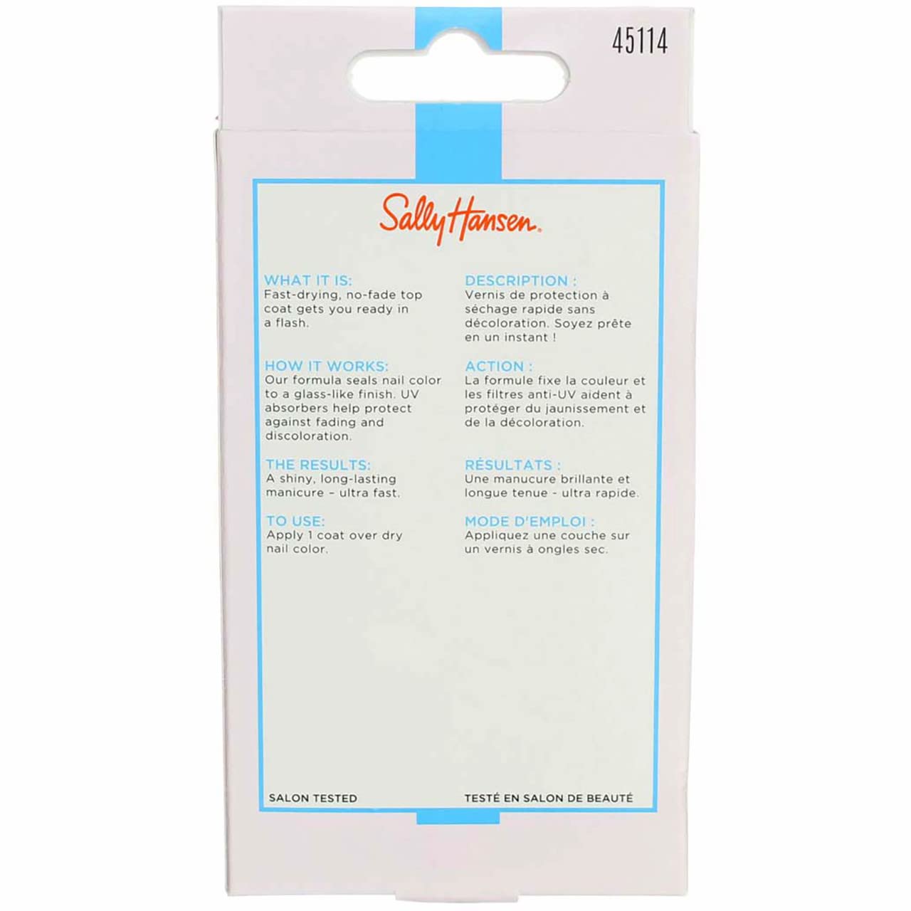 Esmalte Dries Instantly Top Coat