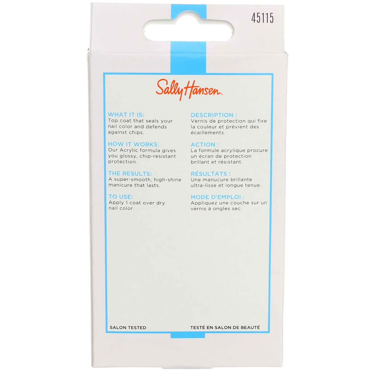 Sally Hansen No Chip® Top Coat